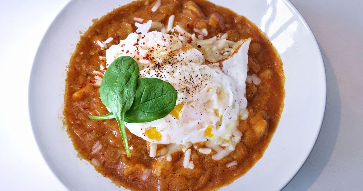 レッドカレーアレンジ画像